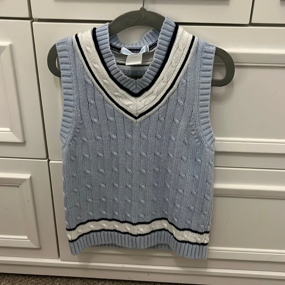 Janie and Jack sweater vest - Picture 1 of 1